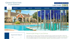 Desktop Screenshot of grandvenetian-apts.com